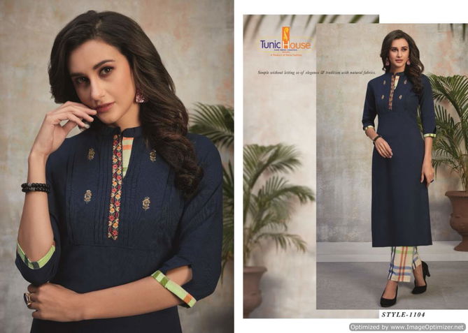 Tunic House Najuk 2 Latest Ethnic Wear Kurti With Bottom Collection